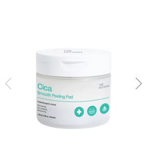 The Potions Cica Smooth Peeling Pads (60stk) - Enkel eksfoliering som revitaliserer og fornyer