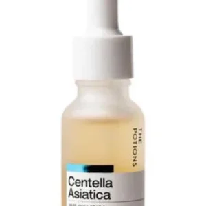 The Potions Centella Asiatica Water Essens (20ml) - Helbredende og foryngende. Reduserer akne, psoriasis og eksem