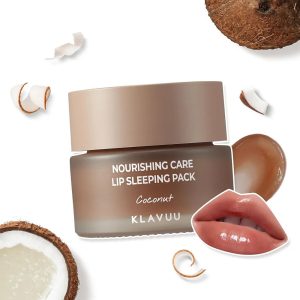 Lip Sleeping Mask Klavuu Coconut 20g – Intens fukt og myke lepper over natten