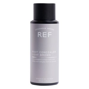 REF Root Concealer Light Brown – Dekkspray for ettervekst og grå hår