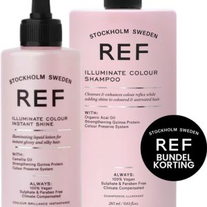 REF Illuminate Colour Bundle – Shampoo + Instant Shine for maksimal glans