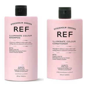 REF Illuminate Colour Shampoo & Conditioner Bundle | Glans & Fargebeskyttelse