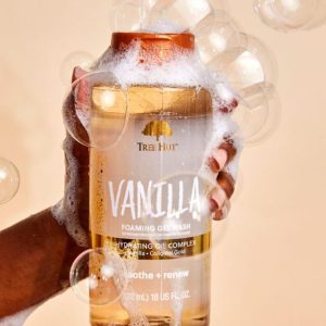 Tree Hut Vanilla Foaming Gel Wash 532 ml – Fuktighetsgivende dusjgel med varm vaniljeduft