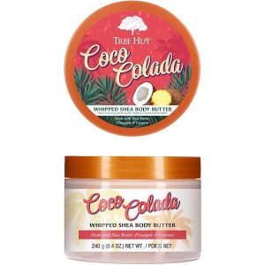 Tree Hut Coco Colada Whipped Body Butter 240 g – Fuktighetsgivende body butter med kokos og ananas